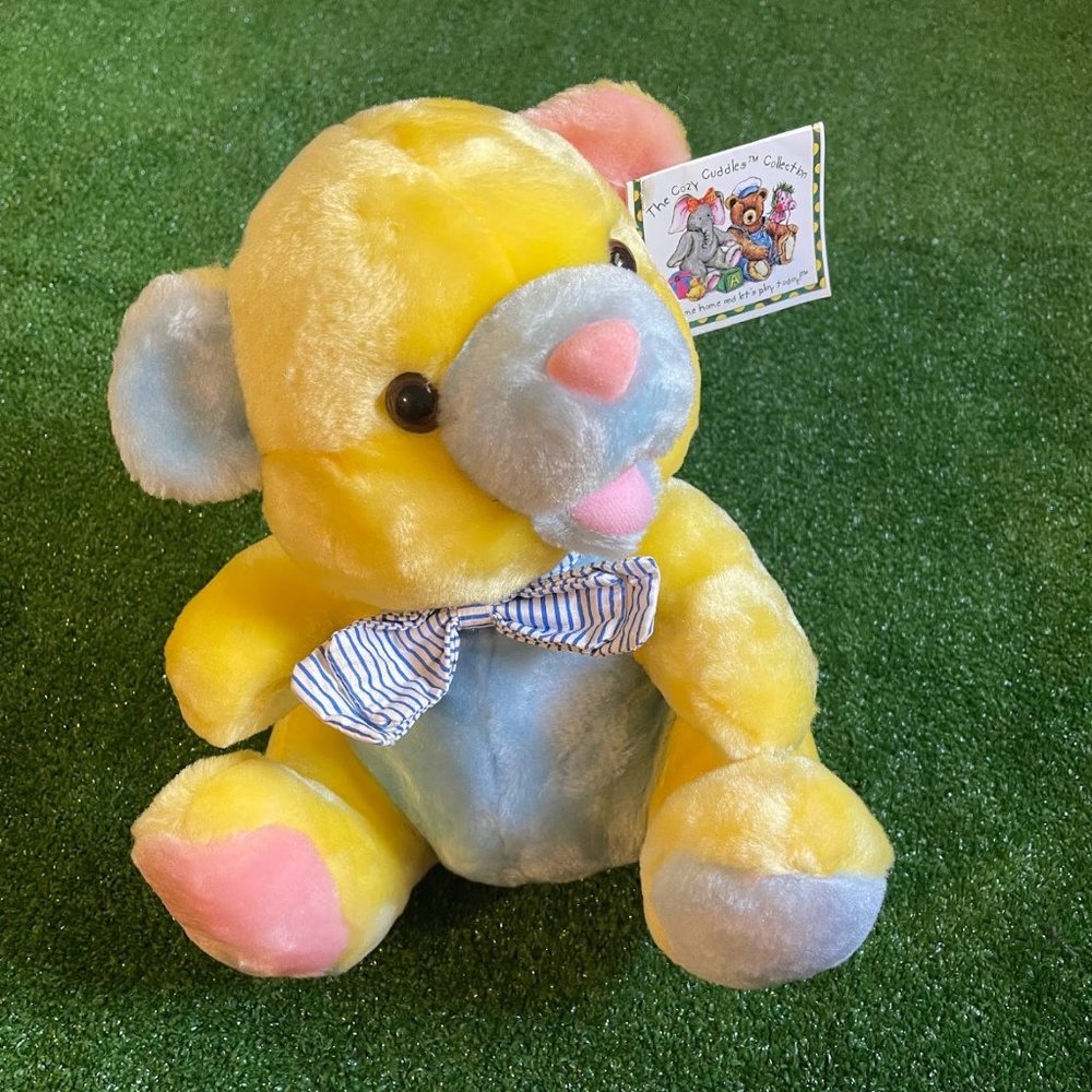 Super Soft Plush The Cozy Cuddly Pastel Teddy Bear Stuffed Animal Toy NEW